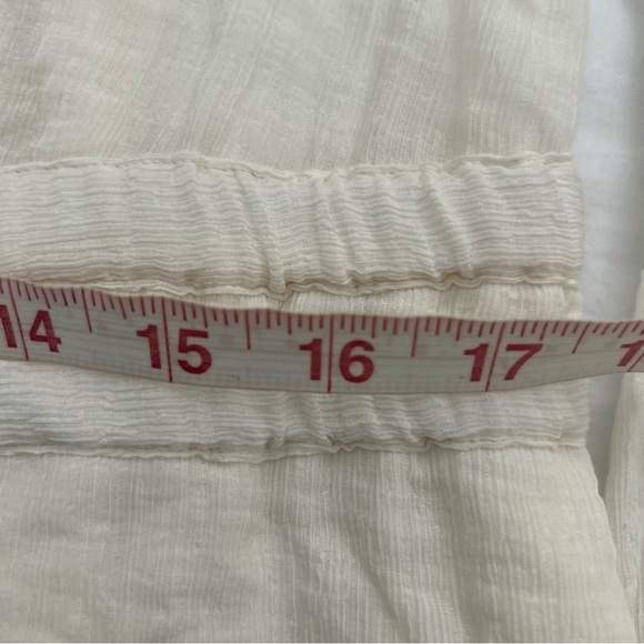 NWT Rag & Bone White Elish Shirt Dress Size Small Gauze Boho Easy Breezy. - Picture 13 of 16